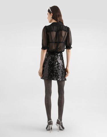Nederdel Dolce & Gabbana Dolce & Gabbana Sequined Skirt Collection Sort | F4DADTHLMZMN0000, 2