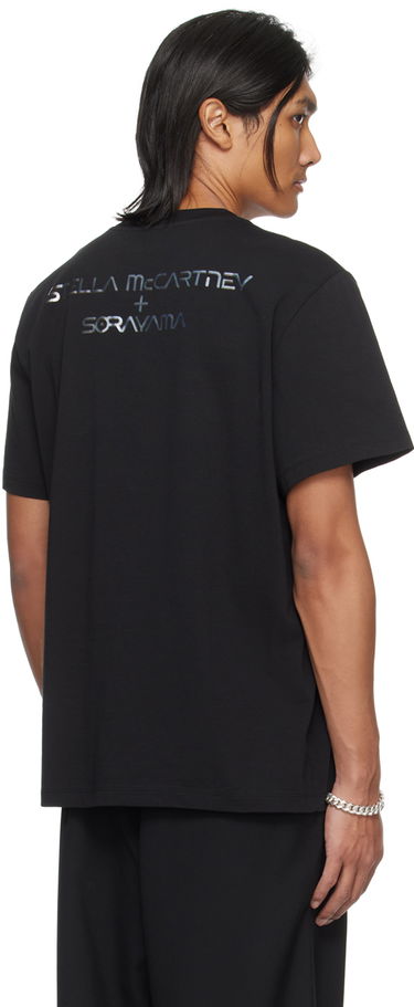 T-shirt Stella McCartney Stella McCartney Vitruvian Woman Graphic T-Shirt Sort | 6J01583SPY79, 2