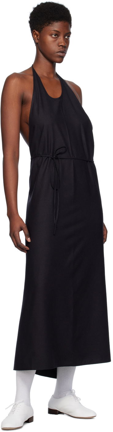 Kjole Baserange Baserange Apron Maxi Dress Sort | DRAP-RS-000, 3