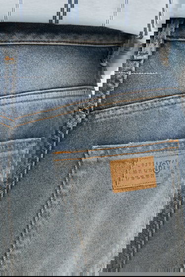 Jeans Maison Margiela Wide-Leg Jeans Blå | SH2LA0039 965, 2