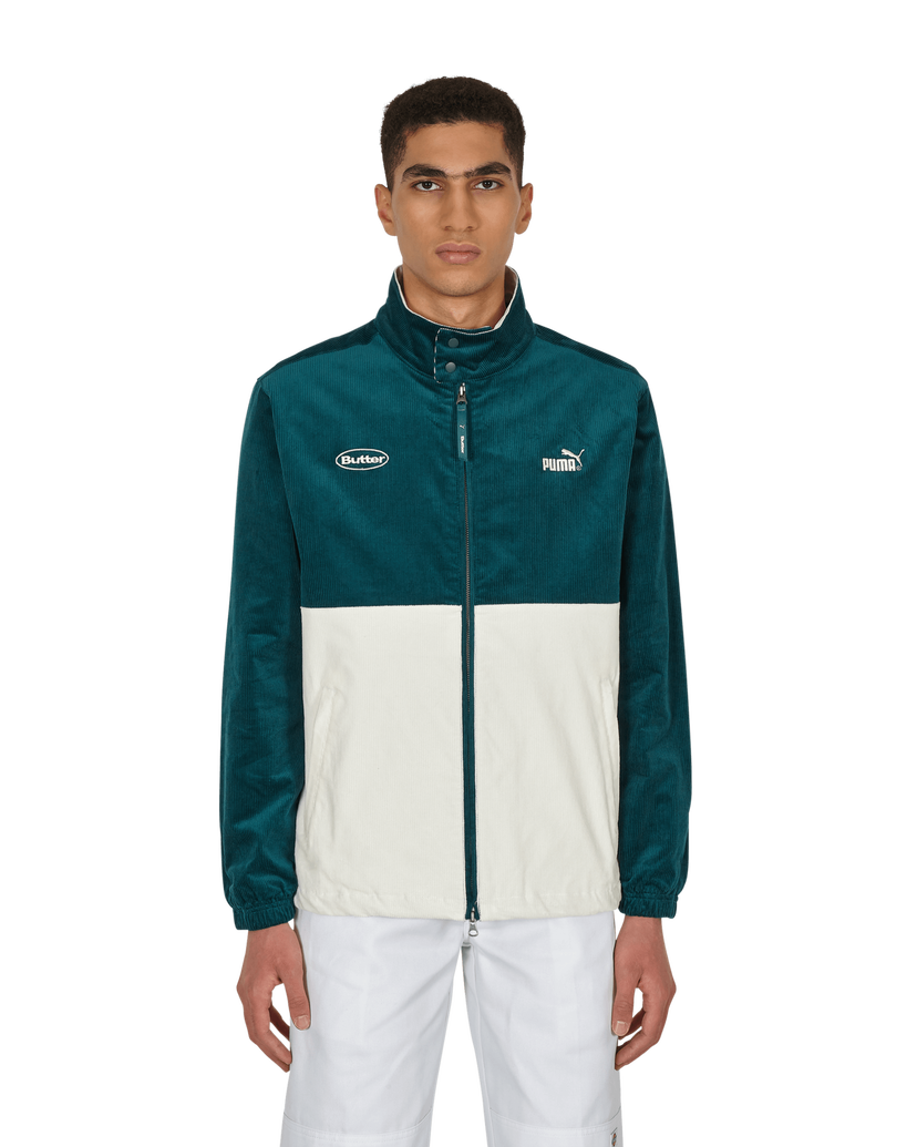 Bomberjakke Puma Corduroy Track Jacket Grøn | 532436-40