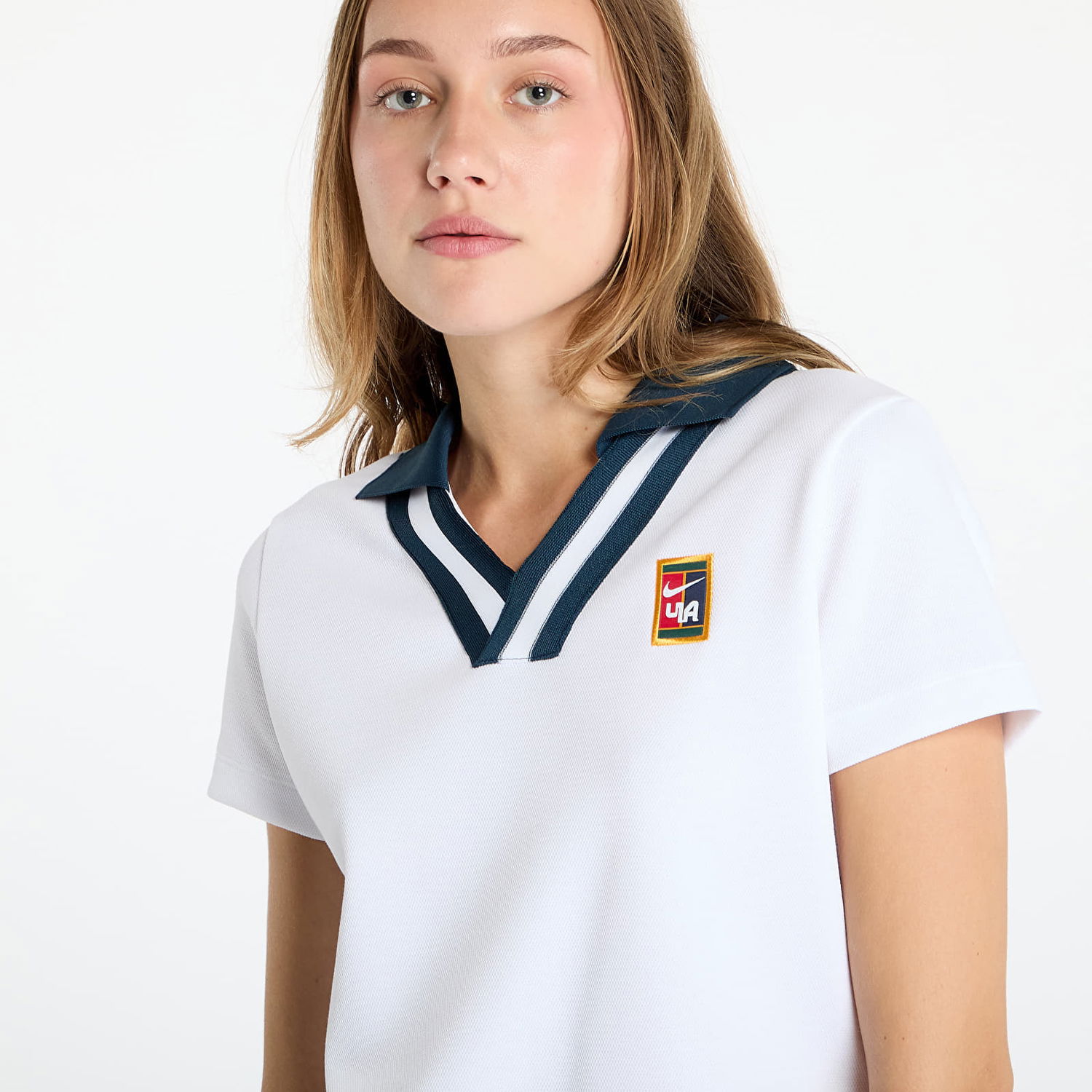 Polo skjorte Nike WMNS POLO TOP Hvid | FZ0276-100, 1