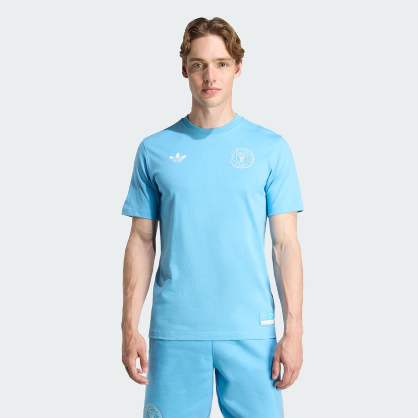 T-shirt adidas Originals adidas Originals Inter Miami CF Travel T-Shirt Blå | JM5159