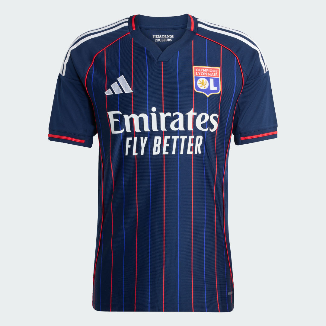 Jersey adidas Performance Olympique Lyonnais 25/26 Away Jersey Mørkeblå | JD1393, 0