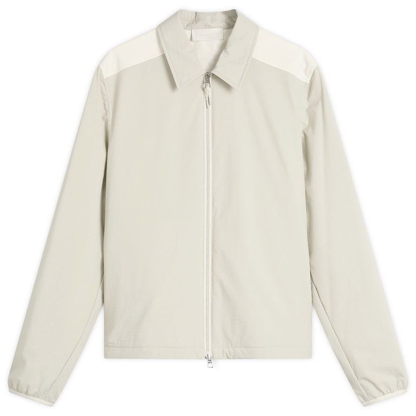 Skjorte Moncler Nylon Seersucker Shirt Hvid | 2F000-10-598NV-060