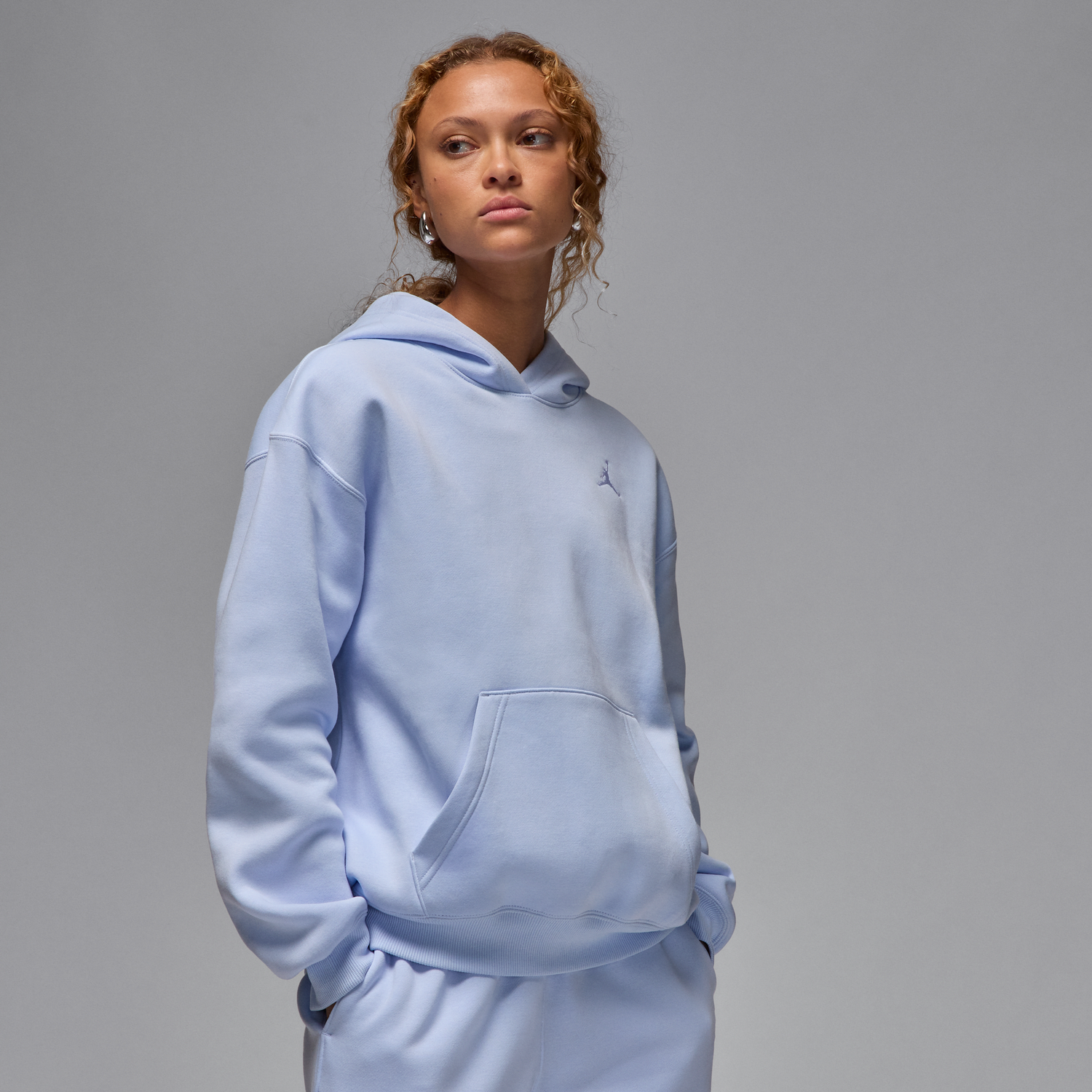 Sweatshirt Jordan Jordan Brooklyn Fleece Hoodie Blå | FV7071-407, 1
