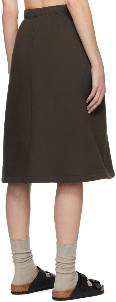 Nederdel Fear of God Fear of God ESSENTIALS Drawstring Midi Skirt Brun | 160BT225030FW, 2