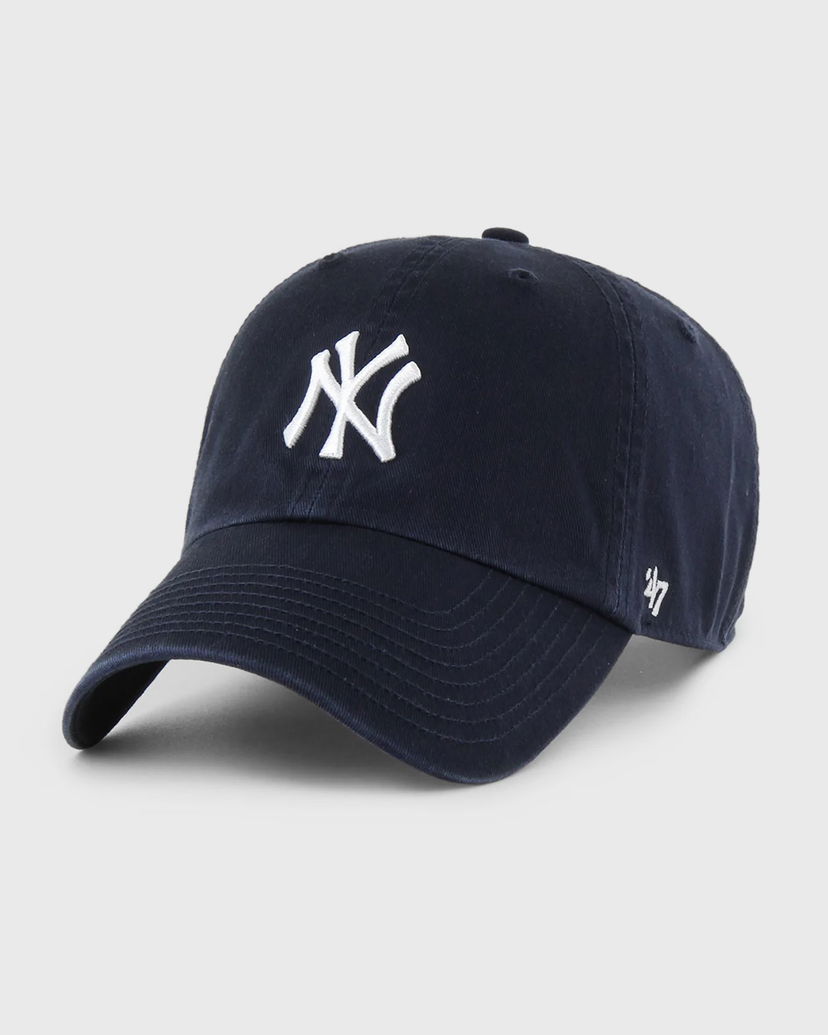 Kasket Sporty & Rich New York Yankees '47 Serif Clean Up Hat Mørkeblå | AC060623660BL106