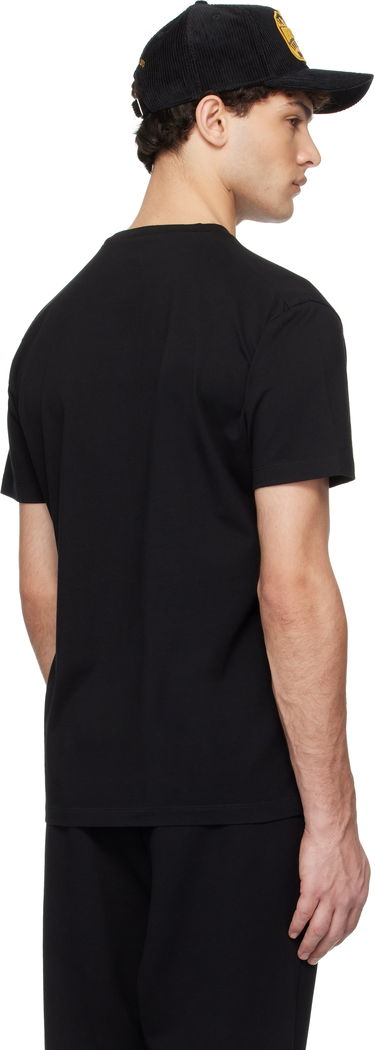 T-shirt DSQUARED2 Dsquared2 Cool Fit Velvet Logo T-Shirt Sort | S74GD1394_D20020, 2