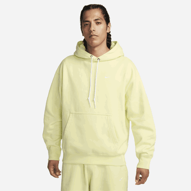 Sweatshirt Nike Solo Swoosh Fleece Hoodie Gul | DX1355-331, 0