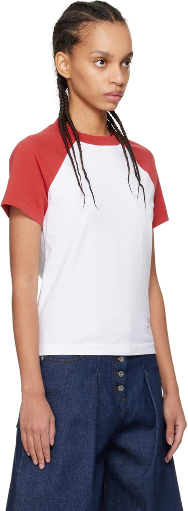 T-shirt Jacquemus Jacquemus La Croisière 'The Baseball Mini' T-Shirt Hvid | 25E251JS205-2031, 4