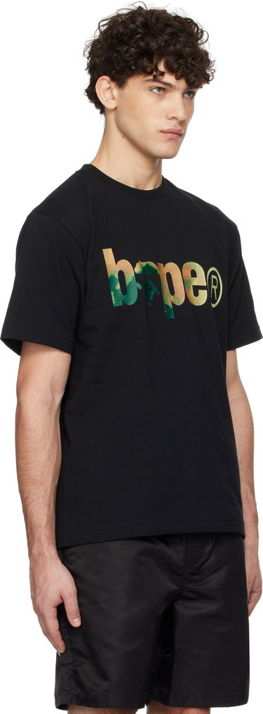 T-shirt BAPE Tie Dye Logo T-shirt Hvid | 001TEK801034M, 4