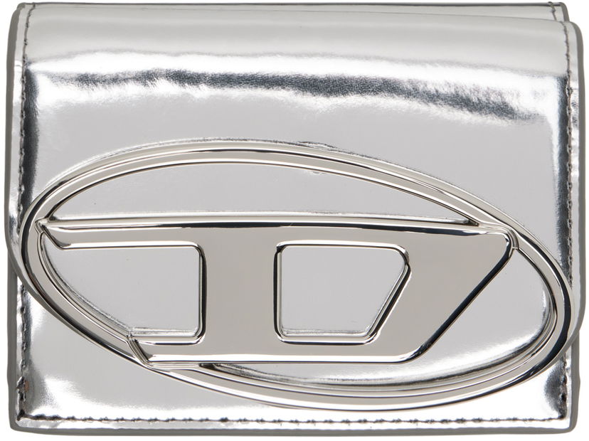 Tegnebog Diesel Metallic Trifold Coin Wallet Metalisk | X09887 PS202