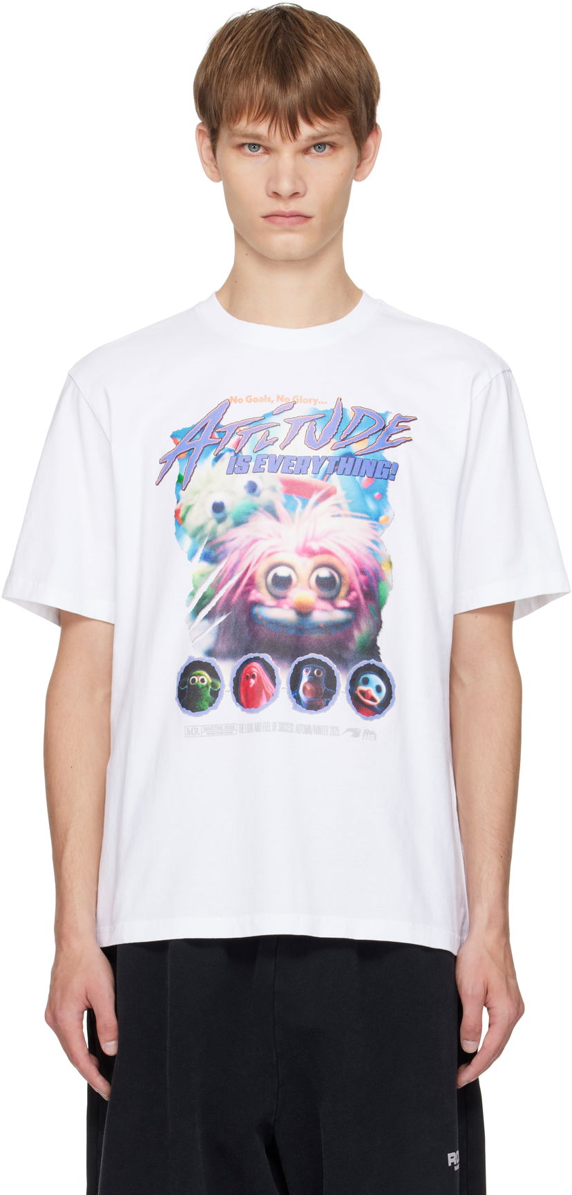 T-shirt Martine Rose Martine Rose Classic Fraggle Rock T-Shirt Hvid | 603JE01000E