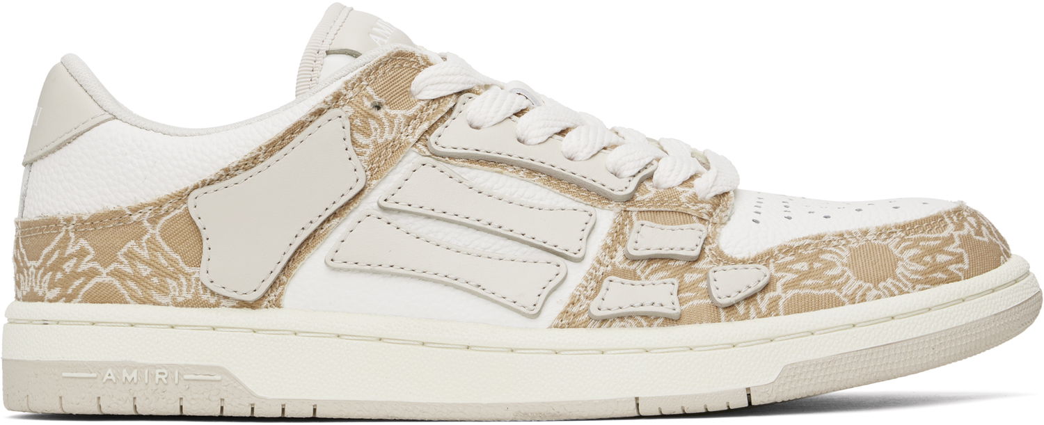 Sneakers og sko AMIRI AMIRI MA Quad Skel Top Low Beige | AMFOSR1111, 0