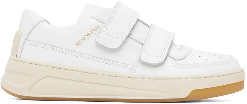 Sneakers og sko Acne Studios White Velcro Strap Hvid | AD0564-, 0