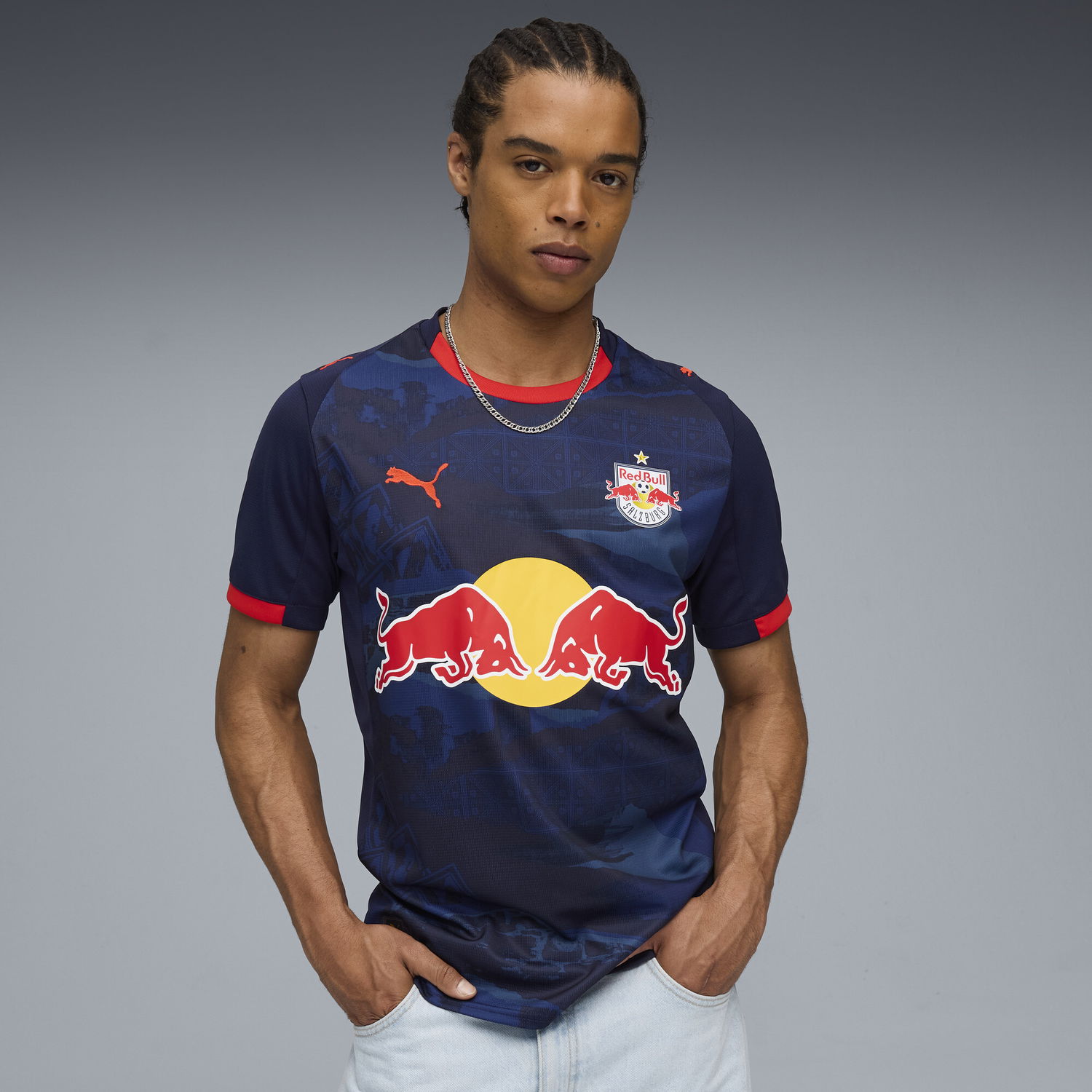 Jersey Puma FC Red Bull Salzburg 25/26 Away Jersey Mørkeblå | 779934_02, 1