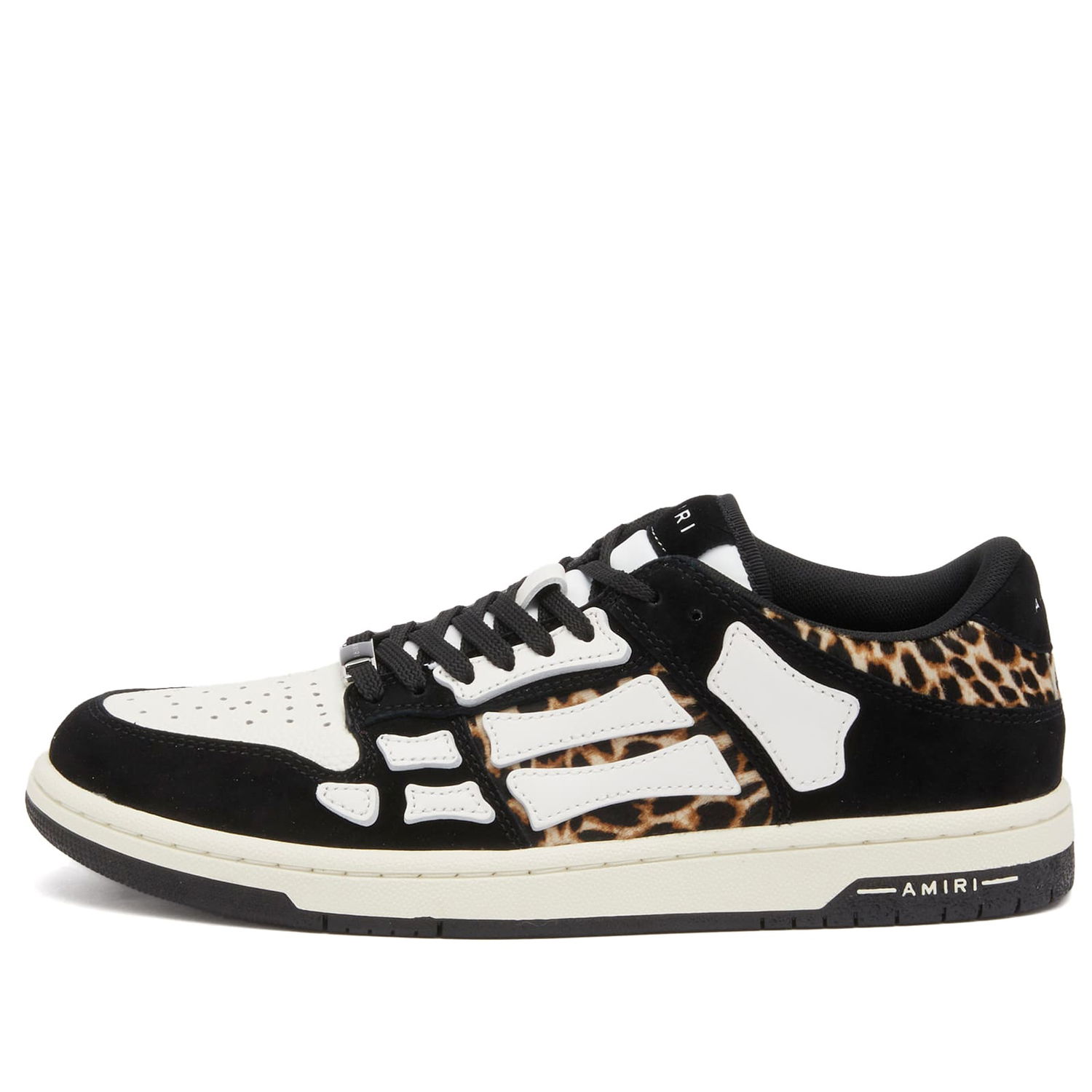 Sneakers og sko AMIRI Leopard Skel Top Low Sort | AWFOSR1044-001, 0