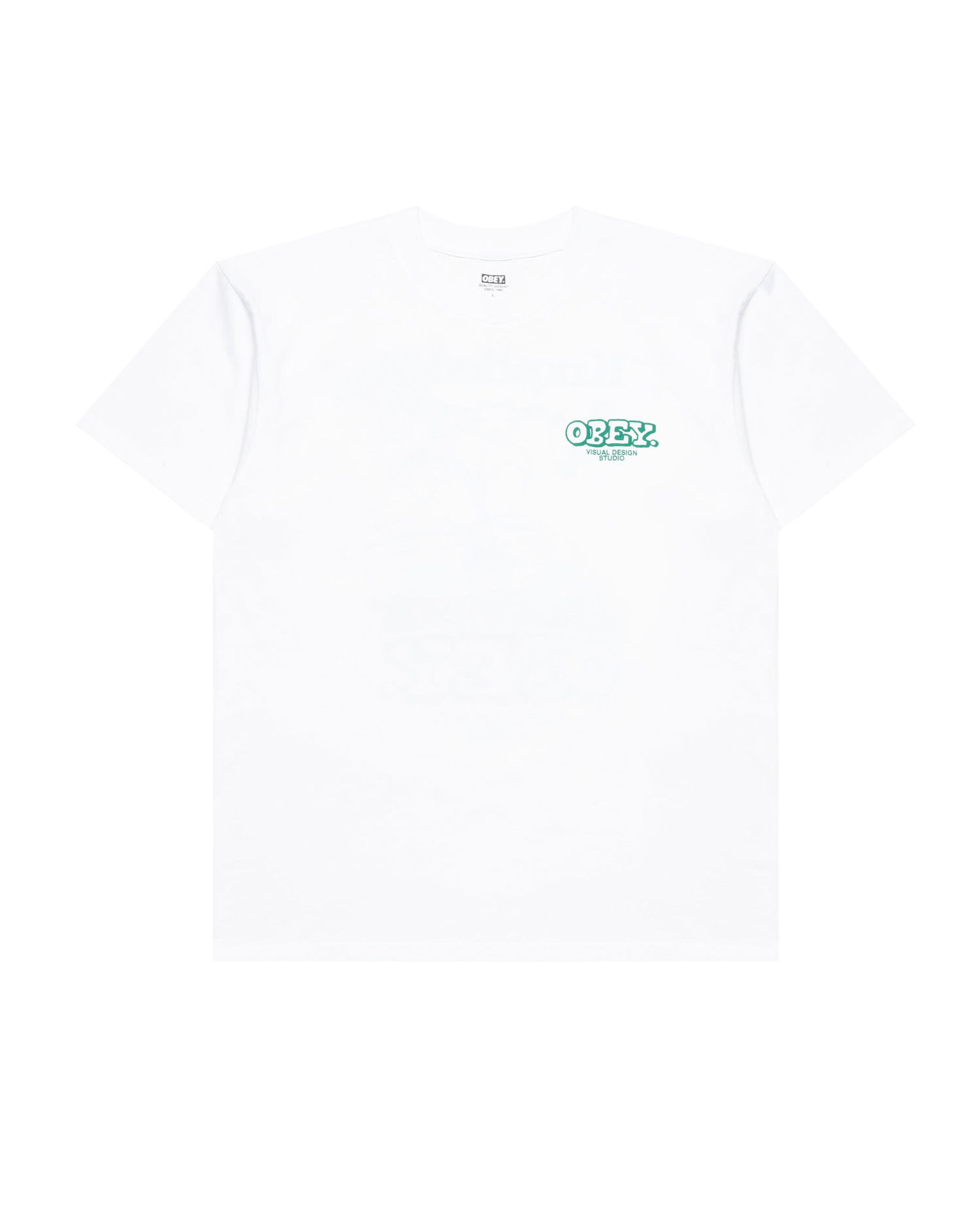 T-shirt OBEY KNOWLEDGE & GROWTH T-Shirt Hvid | 165264201-WHT, 0