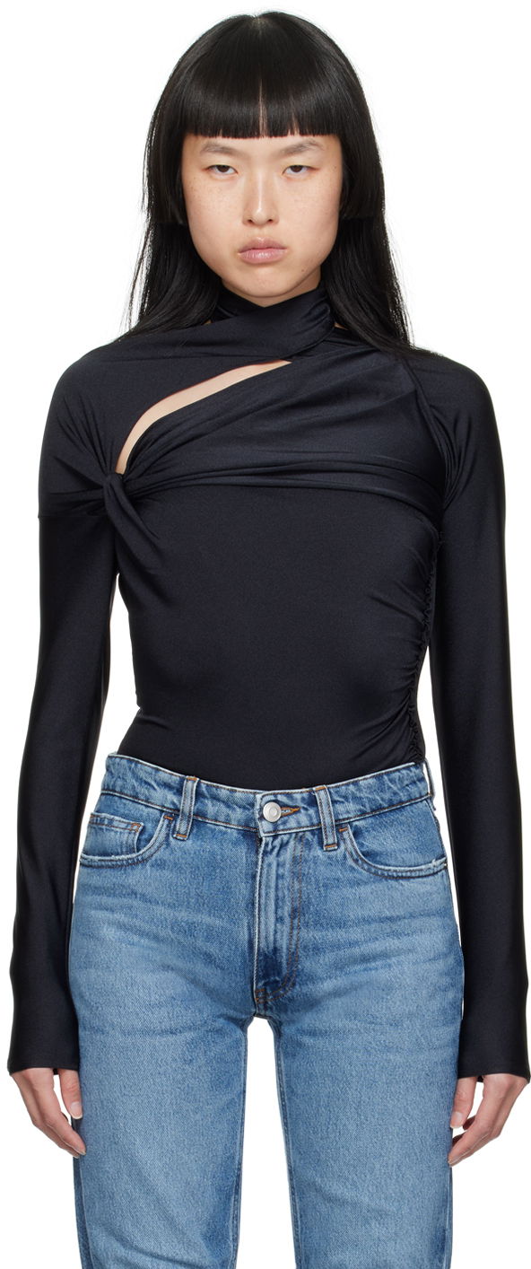 T-shirt Coperni Coperni Asymmetric T-Shirt Sort | COPJS66545