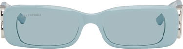 Solbriller Balenciaga Balenciaga Dynasty Rectangle Sunglasses Blå | BB0096S-025, 0