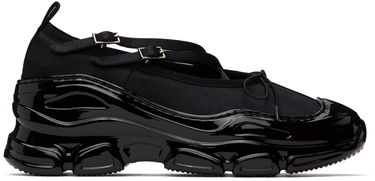 Tøj Simone Rocha Simone Rocha Classic Buckle Tracker Ballerinas Sort | HT19-M 0755, 0