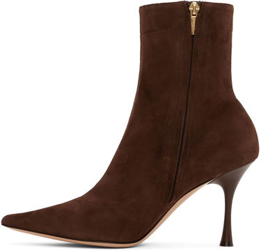 Sneakers og sko Gianvito Rossi Suede Pointed Toe Boots Brun | G73173.85LAC.CSF, 2