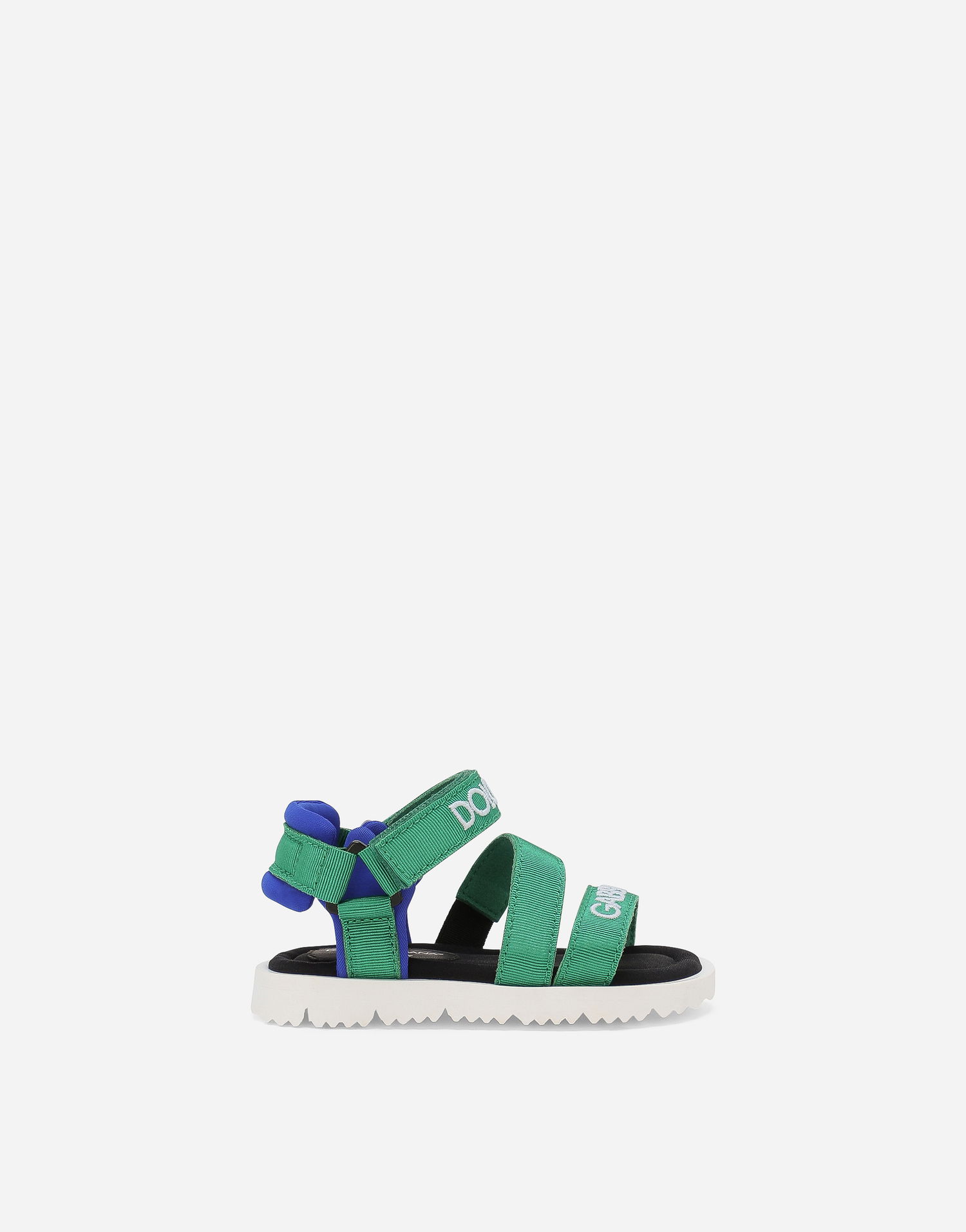 Sneakers og sko Dolce & Gabbana Dolce & Gabbana Gros-grain First Steps Sandals Flerfarvet | DL0076AB0288I679, 0