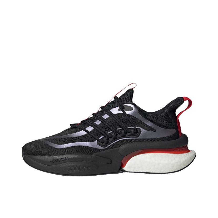 Sneakers og sko adidas Performance Planet Z Alphaboost V1 Core Black Solar Red Better Scarlet Sort | IE4218