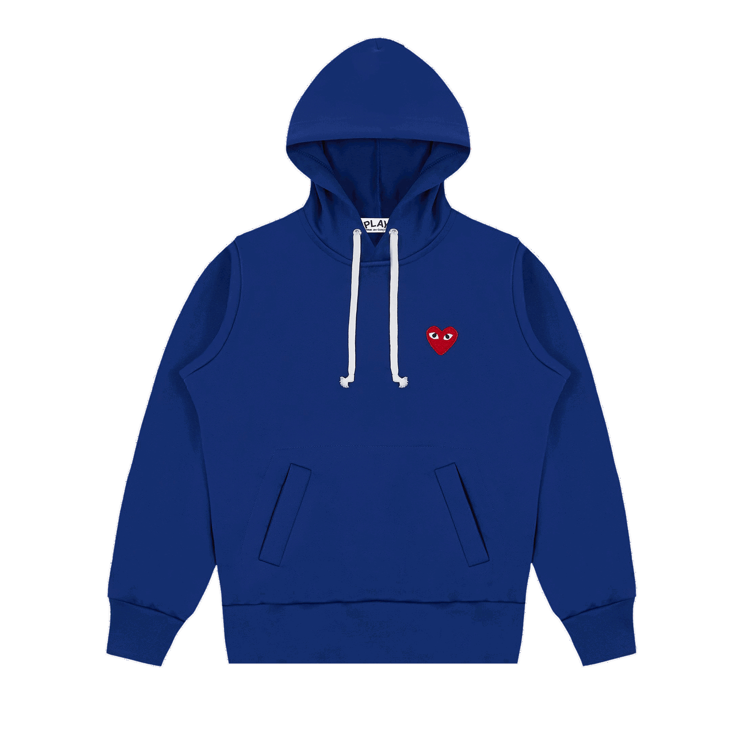 Sweatshirt Comme des Garçons PLAY Hoodie with Red Heart Blå | AZ T173 051 2, 0
