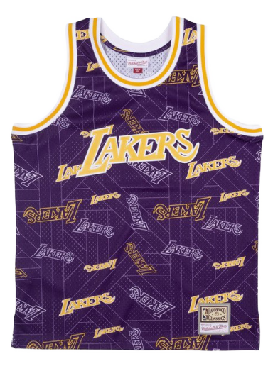 Jersey Mitchell & Ness LA Lakers Swingman Jersey Lilla | MSPOBW19081-LALPTPR