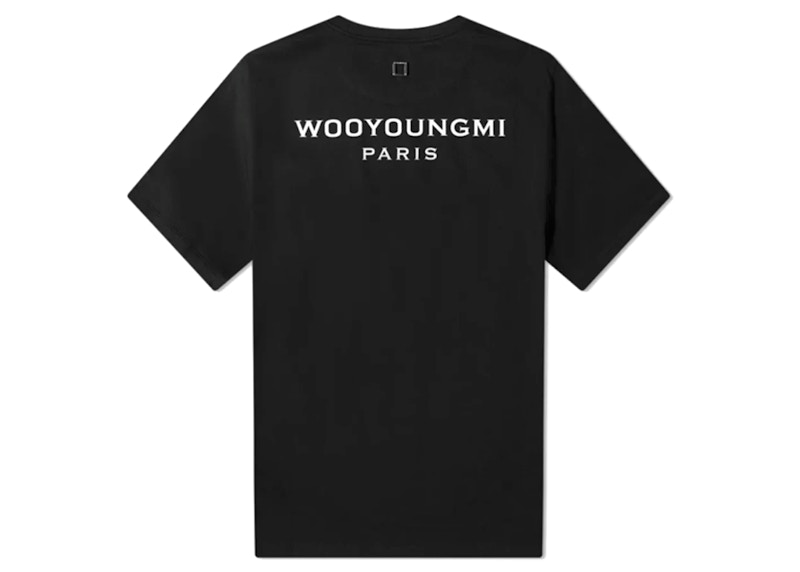 T-shirt WOOYOUNGMI Wooyoungmi Back Logo T-Shirt Sort | W221TS07708B
