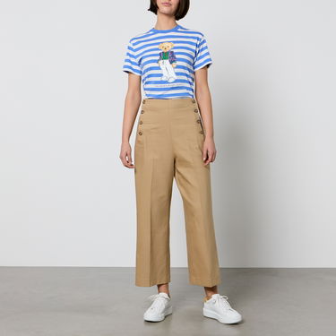 T-shirt Polo by Ralph Lauren Polo Ralph Lauren Bear Striped Cotton-Jersey Turkis | 211924300001, 0