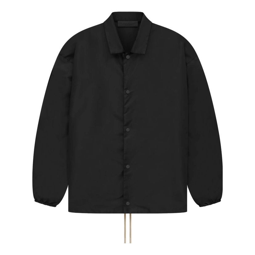 Vindjakke Fear of God Essentials Collection Coaches Jacket Sort | 202SP232010F