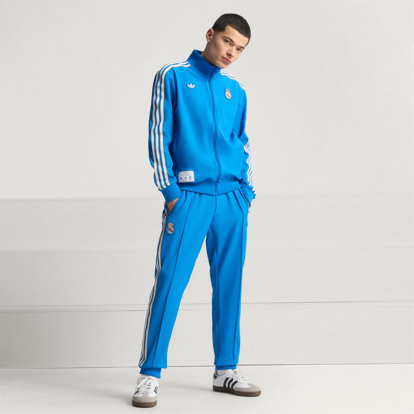 Træningsdragt adidas Performance Real Madrid Terrace Icons Track Top Blå | JN3058