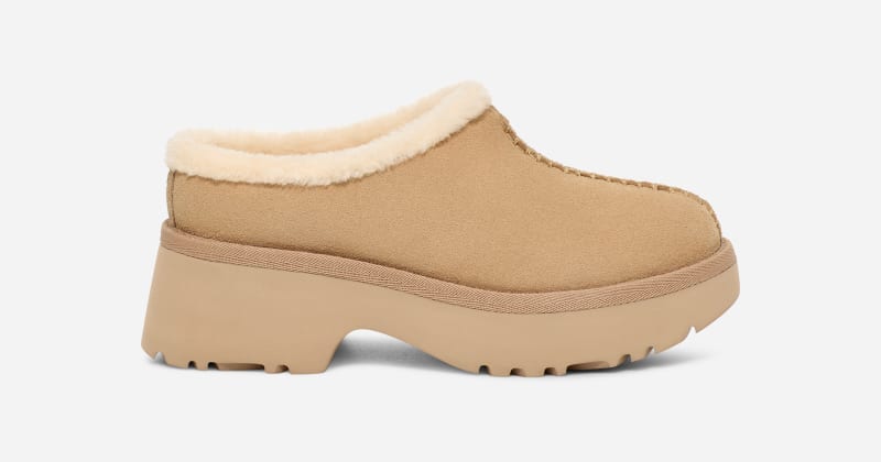 Sneakers og sko UGG New Heights Cozy Clog W Beige | 1162510-MDSD, 0