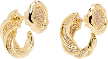 Øreringe Bottega Veneta Designer Knot Crystal Earrings Metalisk | 804644 VBOB6, 1