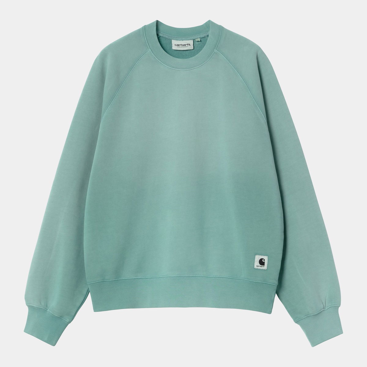 Sweatshirt Carhartt WIP Carhartt WIP Hudson Sweatshirt Turkis | I035136_12, 0