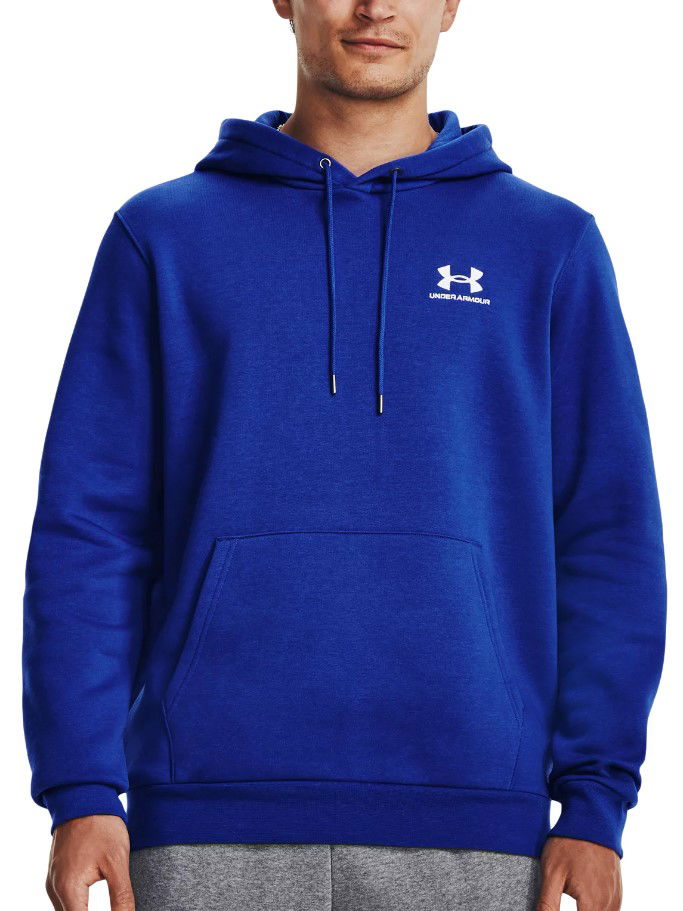 Sweatshirt Under Armour Essential Fleece Mørkeblå | 1373880-400, 0