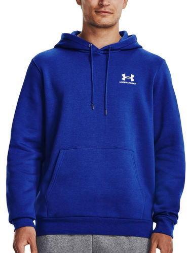 Sweatshirt Under Armour Essential Fleece Mørkeblå | 1373880-400, 0