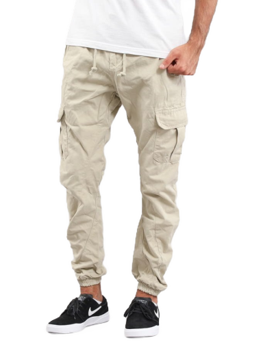 Cargo bukser Urban Classics Cargo Jogging Pants Beige | 031851