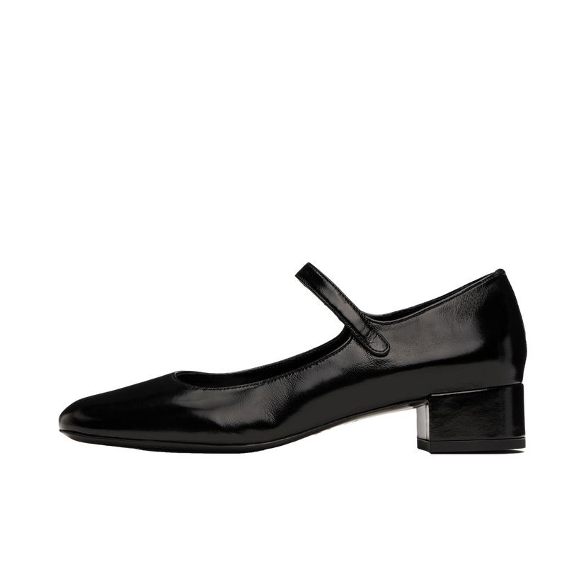 Sneakers og sko BY FAR BY FAR Ginny Mary Jane Heels Sort | MWFHC002LL032BK001PL