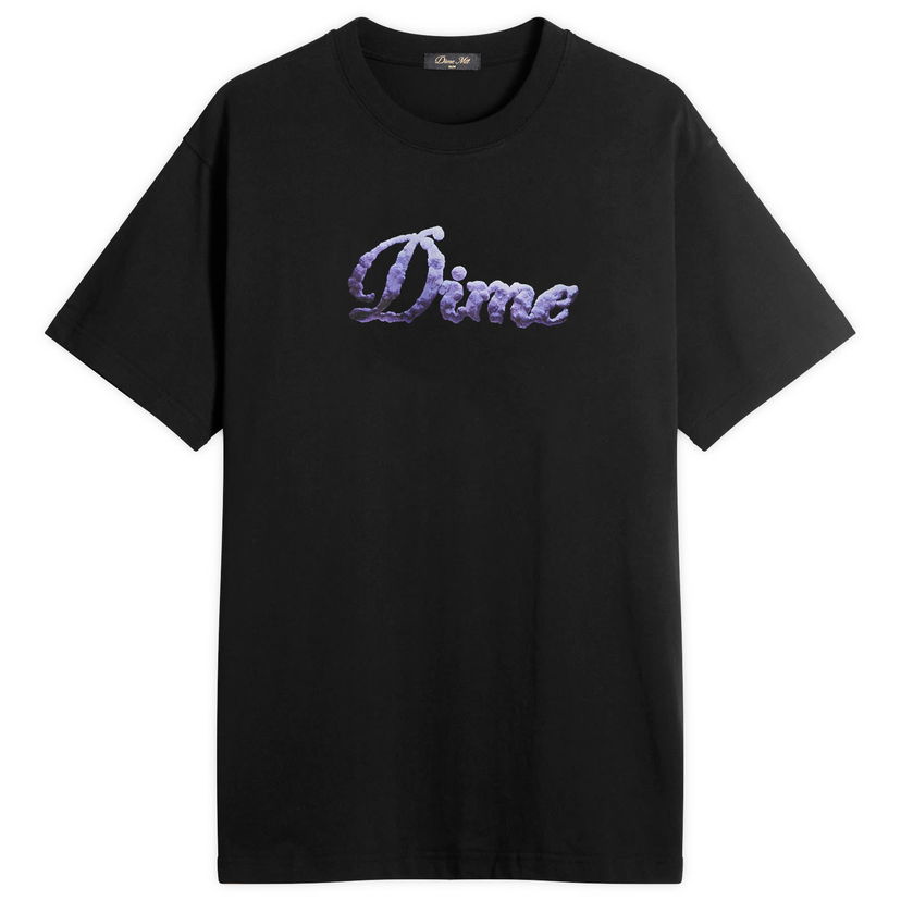 T-shirt Dime Cursive Cloud T-Shirt, Size Large Sort | DIMEFA2564BLK