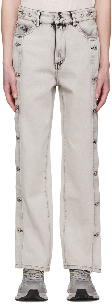 Jeans Feng Chen Wang Feng Chen Wang Side Release Jeans Grå | FUS15TR08, 0