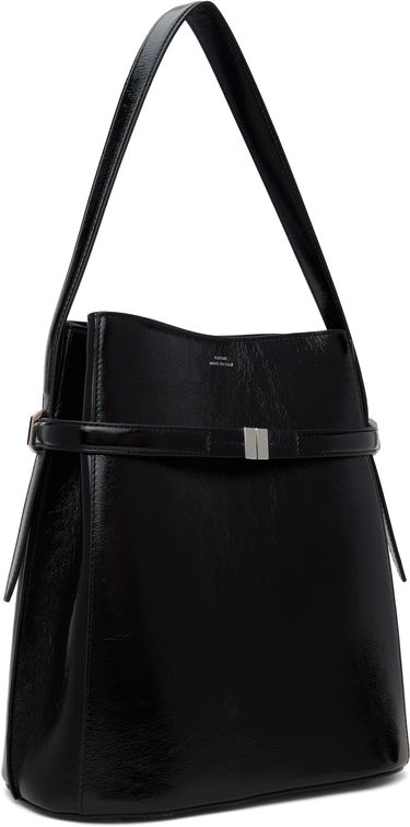 Mulepose TOTEME Totême Belted Naplack Leather Bucket Bag Sort | 244-WAL0048-LE0046, 1