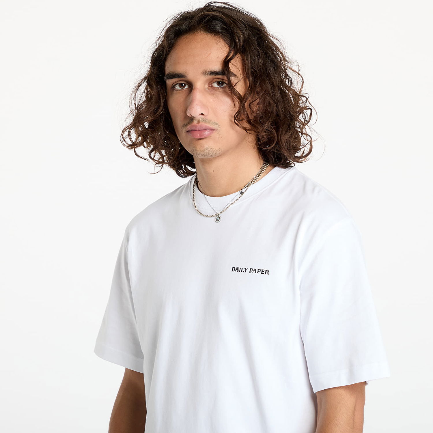 T-shirt DAILY PAPER Dias HD T-Shirt Hvid | 2422071, 1