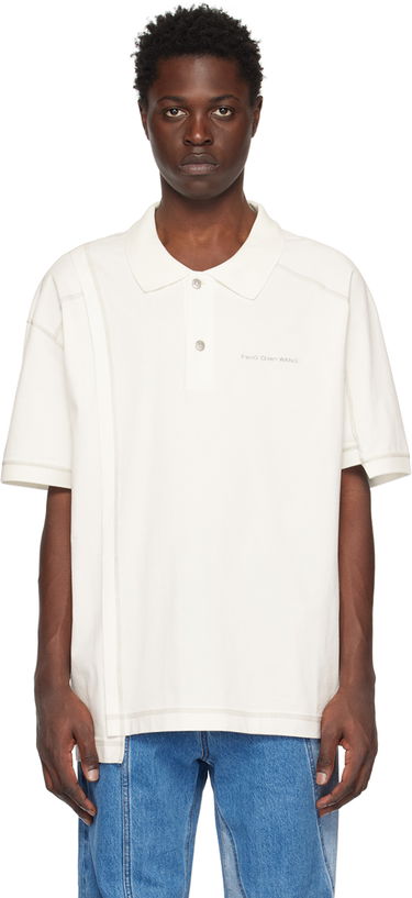 Polo skjorte Feng Chen Wang Feng Chen Wang Embroidered Polo Hvid | FUS15PL03, 0