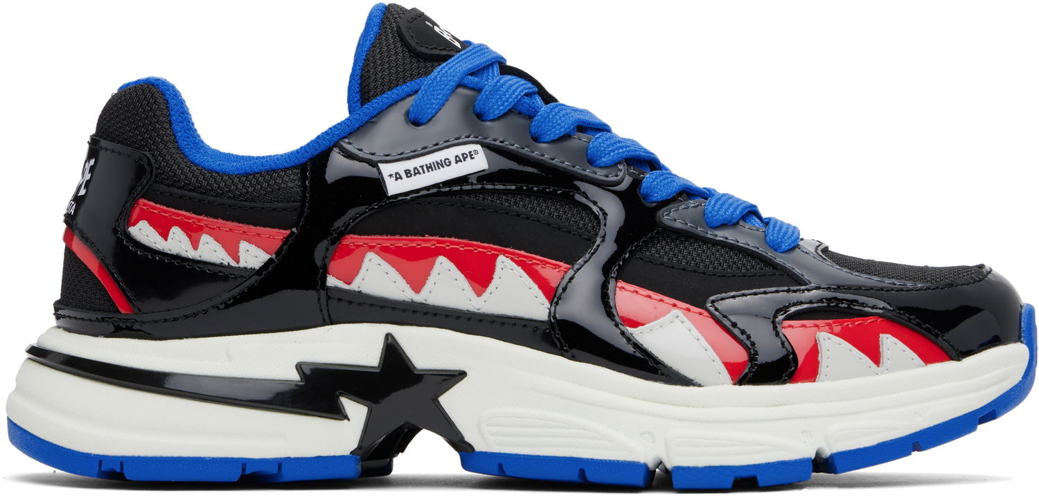 Sneakers og sko BAPE A Bathing Ape Shark STA #3 Sort | 001FWL301321M, 0