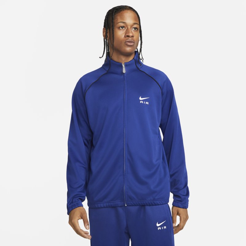 Vindjakke Nike Air Poly-Knit Track Jacket Blå | DQ4221-455
