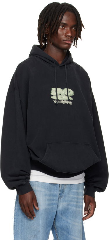 Sweatshirt VETEMENTS Vetements 'DVD' Oversized Hoodie Sort | UH76HD380B, 1